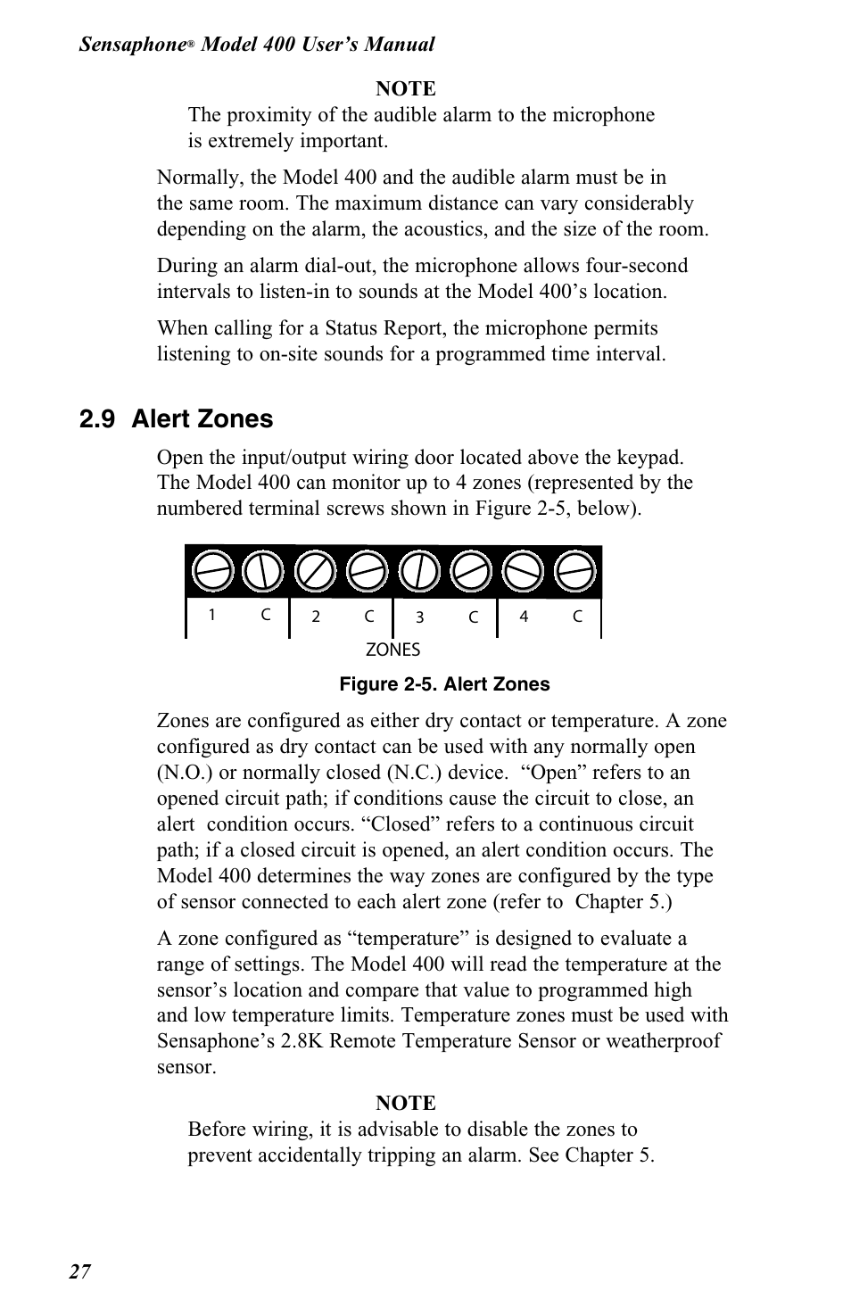 9 alert zones | Vintage Cellars FGD-0400 User Manual | Page 30 / 138