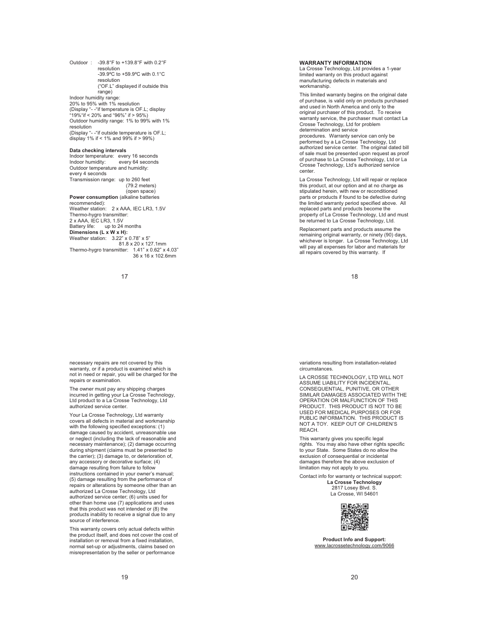 Vintage Cellars WS-9066U-IT-CBP User Manual | Page 5 / 6