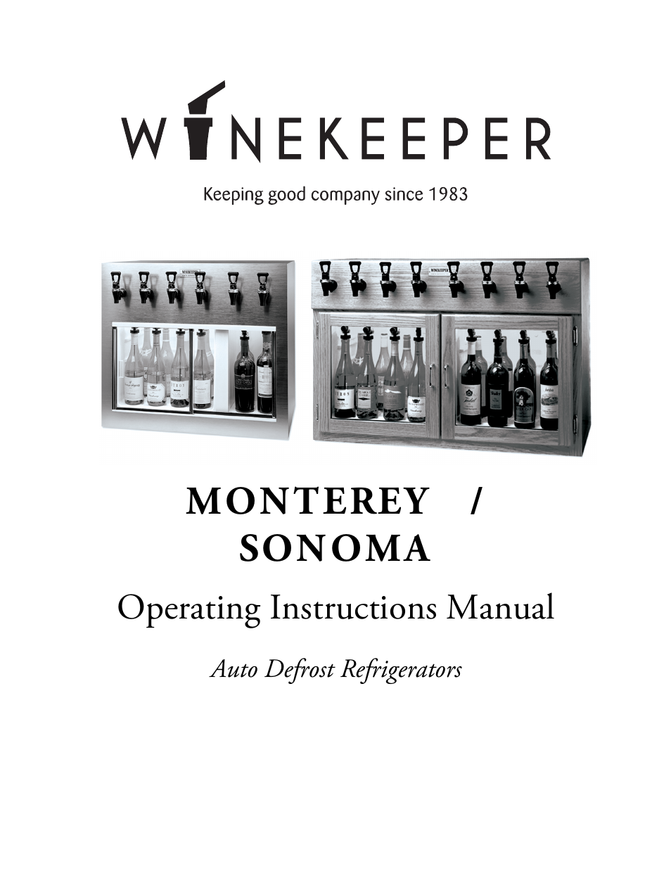 Vintage Cellars Monterey 12-bottle User Manual | 13 pages
