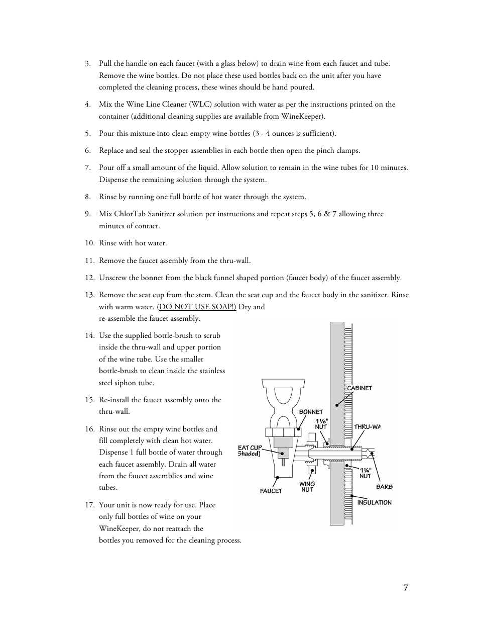 Vintage Cellars Monterey ETL 12-bottle User Manual | Page 7 / 13
