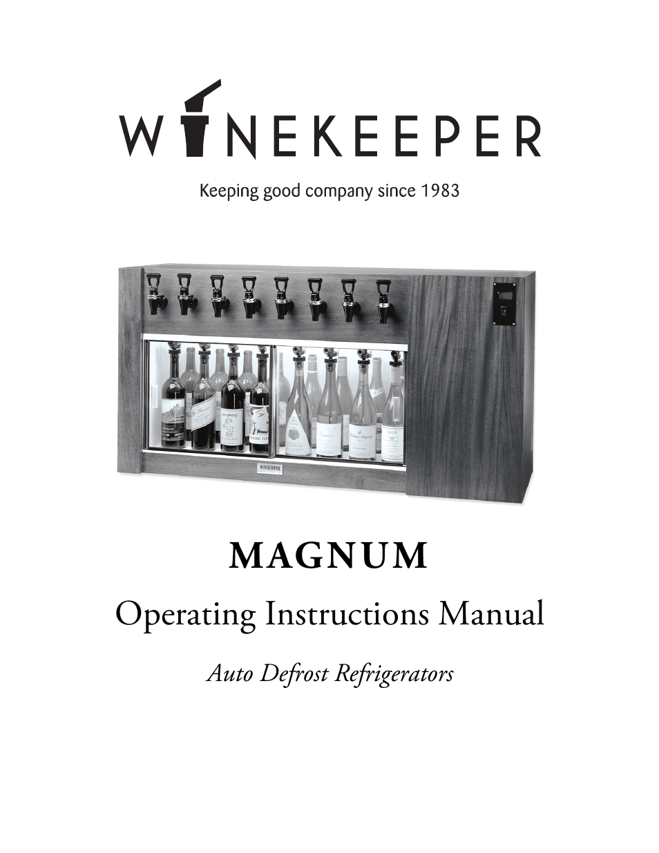 Vintage Cellars Magnum 12-Bottle User Manual | 13 pages