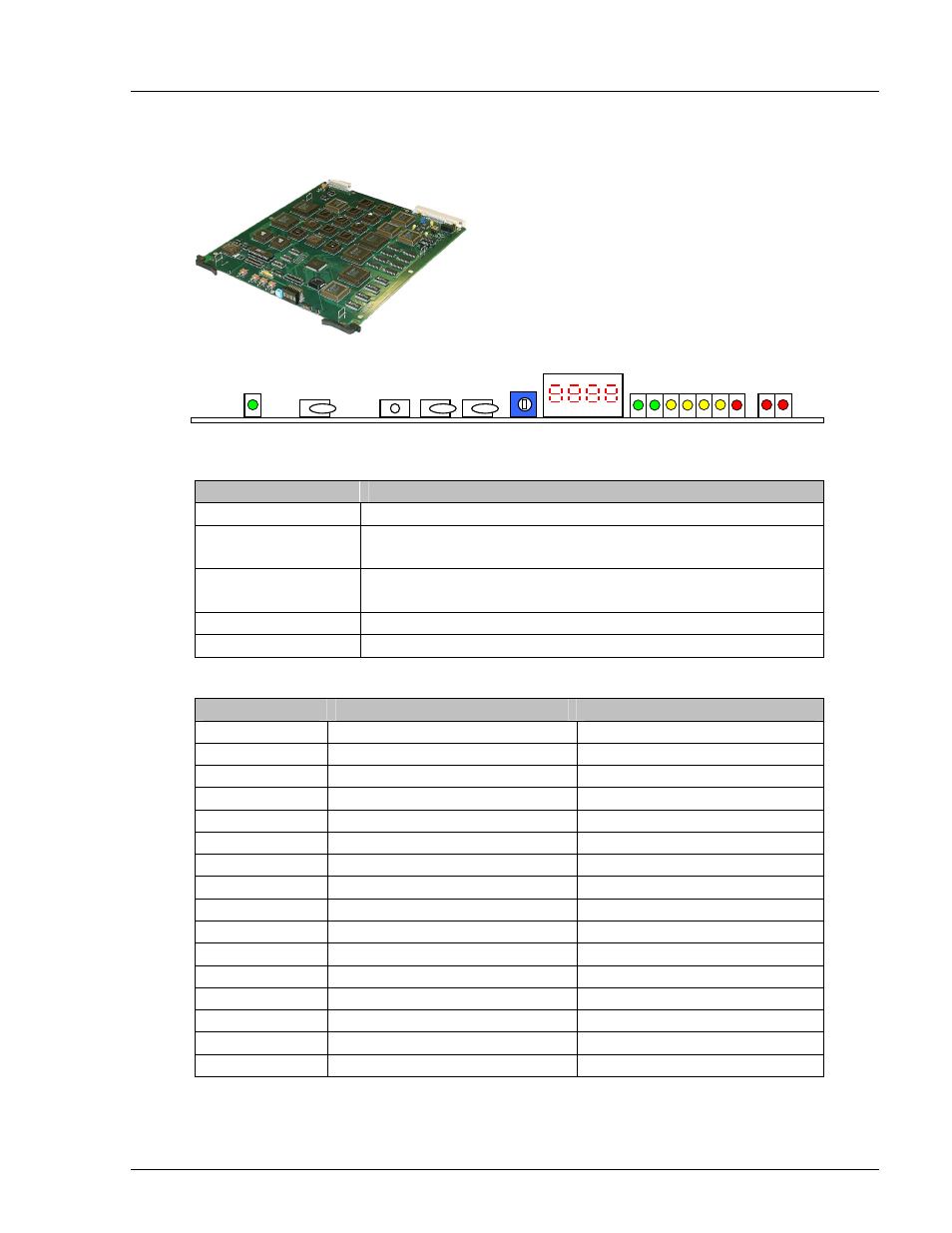 Appendix c, Processor card settings and warnings | Vinten Radamec Free-d User Manual | Page 43 / 46