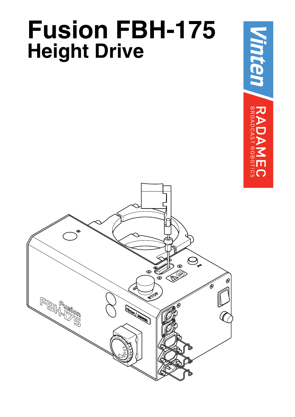 Vinten Radamec Fusion FBH-175 User Manual | 24 pages
