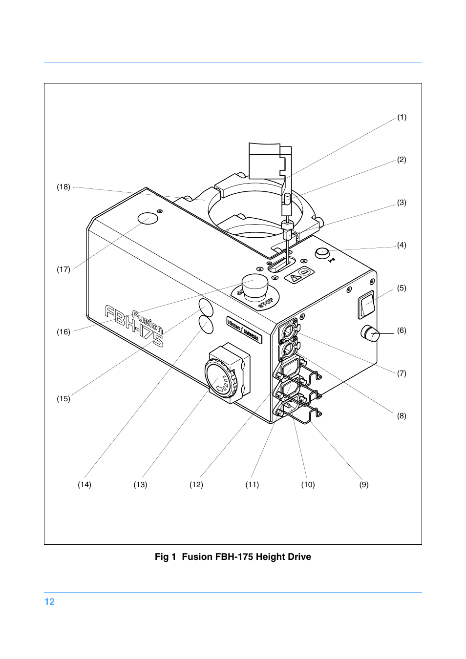 Vinten Radamec Fusion FBH-175 User Manual | Page 13 / 24
