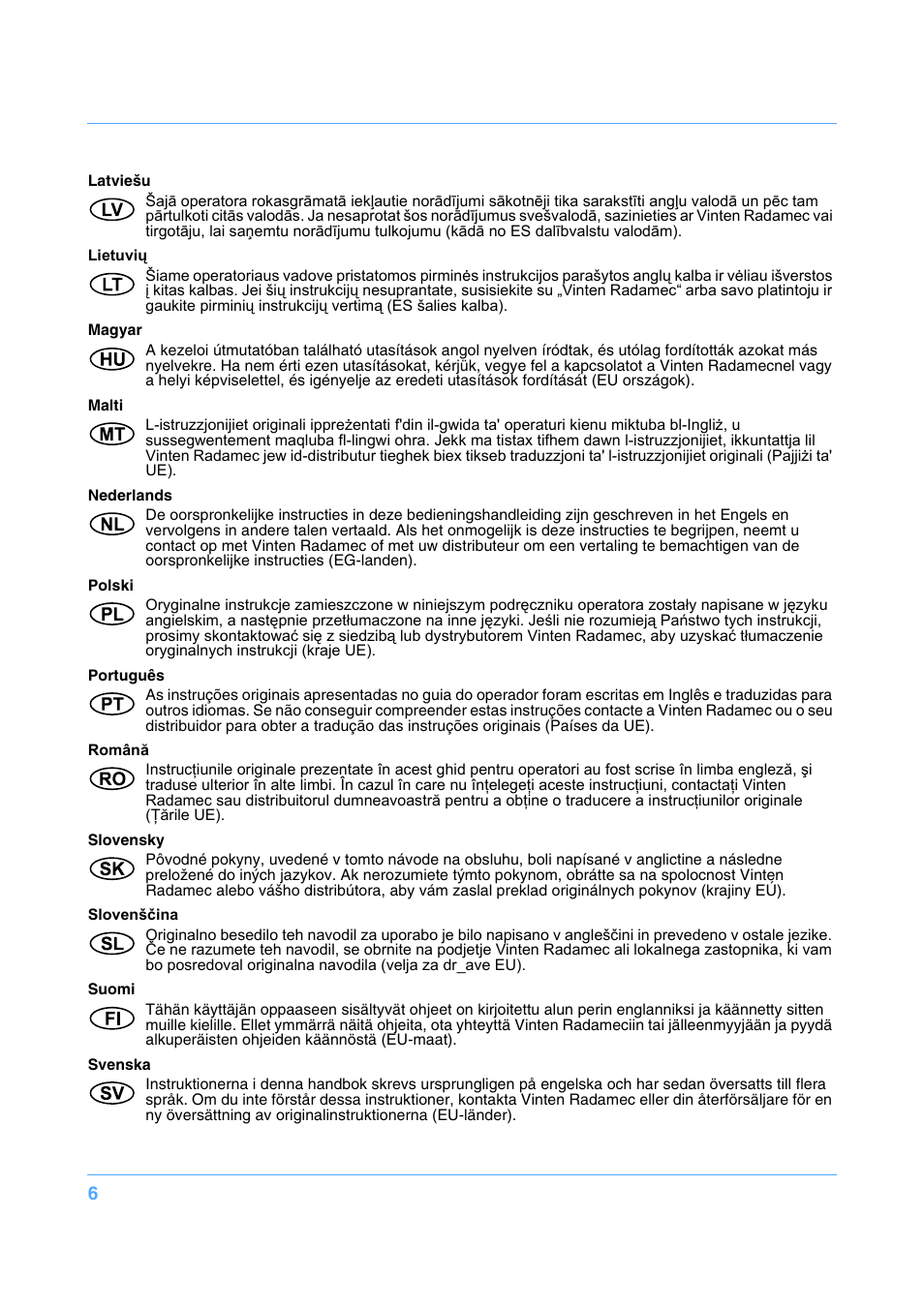Vinten Radamec Fusion FCS-16 User Manual | Page 8 / 40