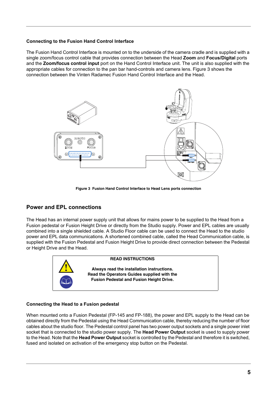Vinten Radamec Fusion FH-100 User Manual | Page 18 / 38