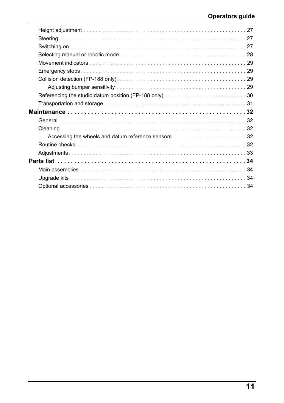 Vinten Radamec Fusion FP-188 User Manual | Page 13 / 38