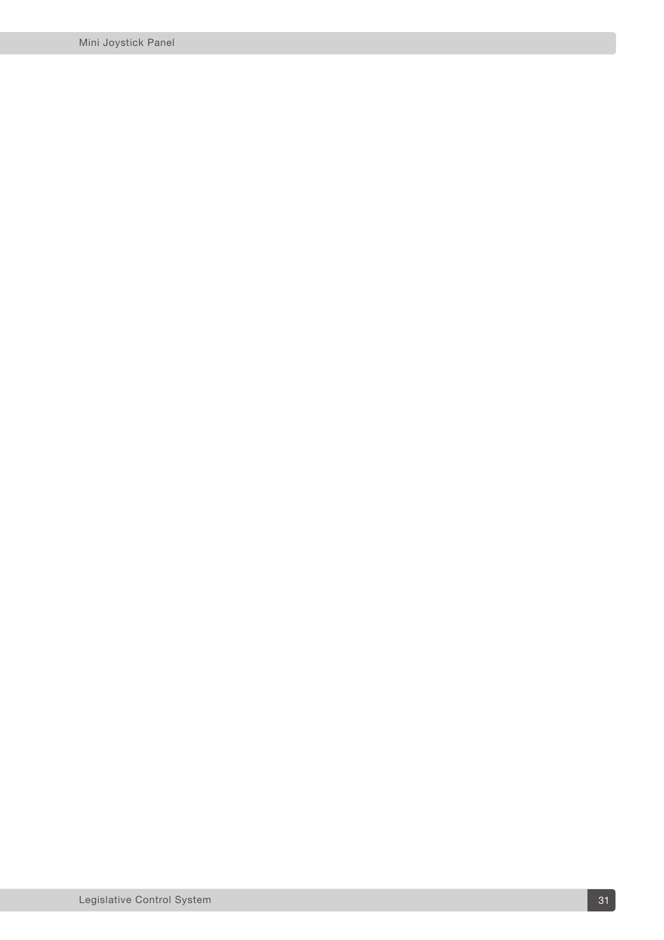 Vinten Radamec Legislative Control System User Manual | Page 33 / 34