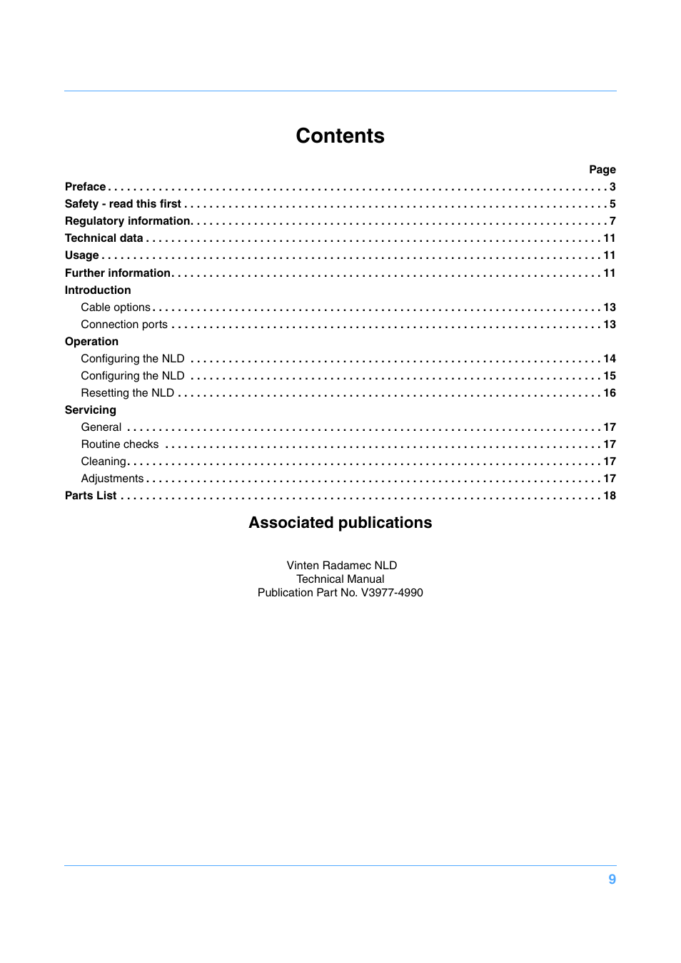 Vinten Radamec Native Lens Drive (NLD) User Manual | Page 9 / 19