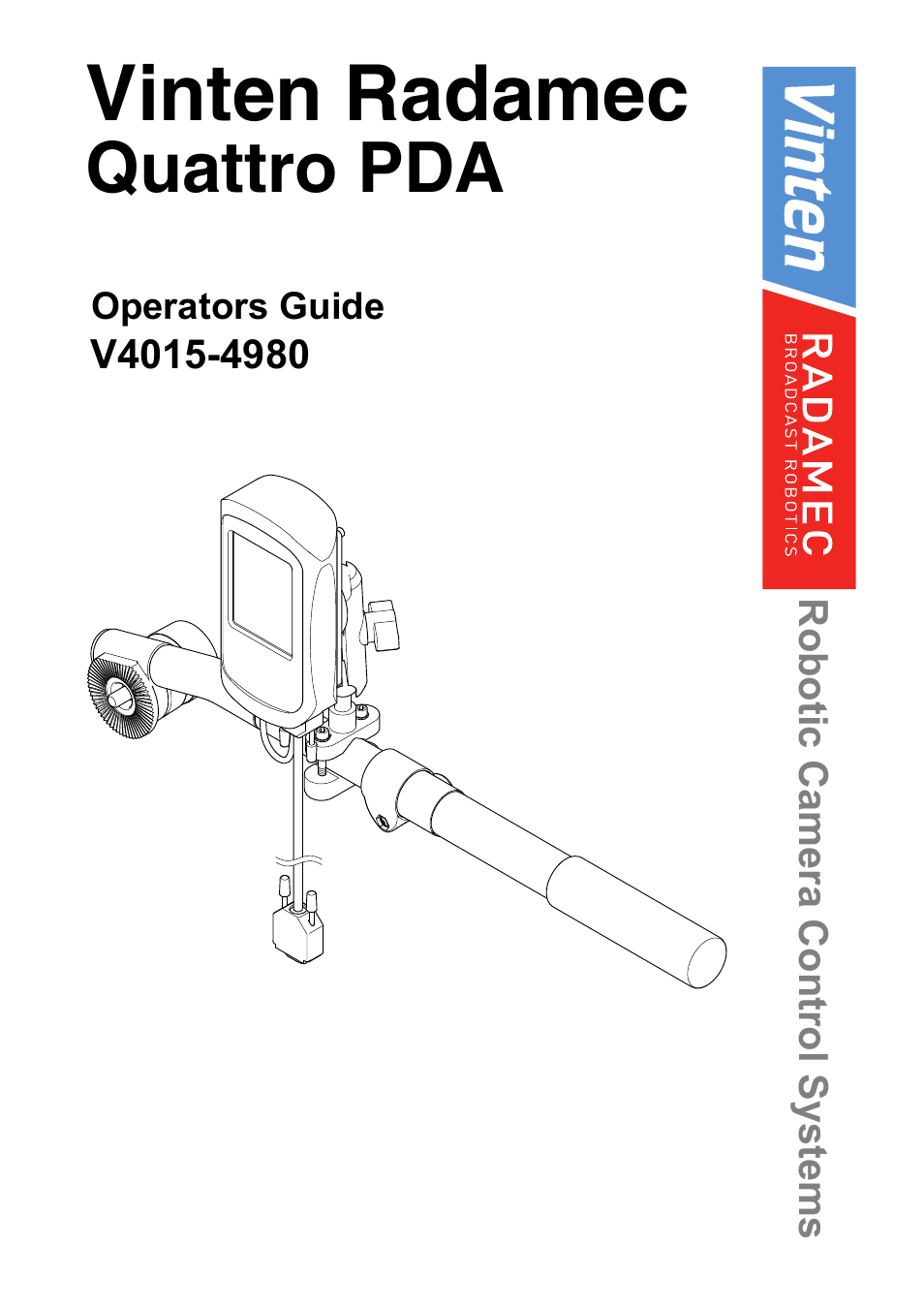 Vinten Radamec Quattro SE PDA User Manual | 36 pages