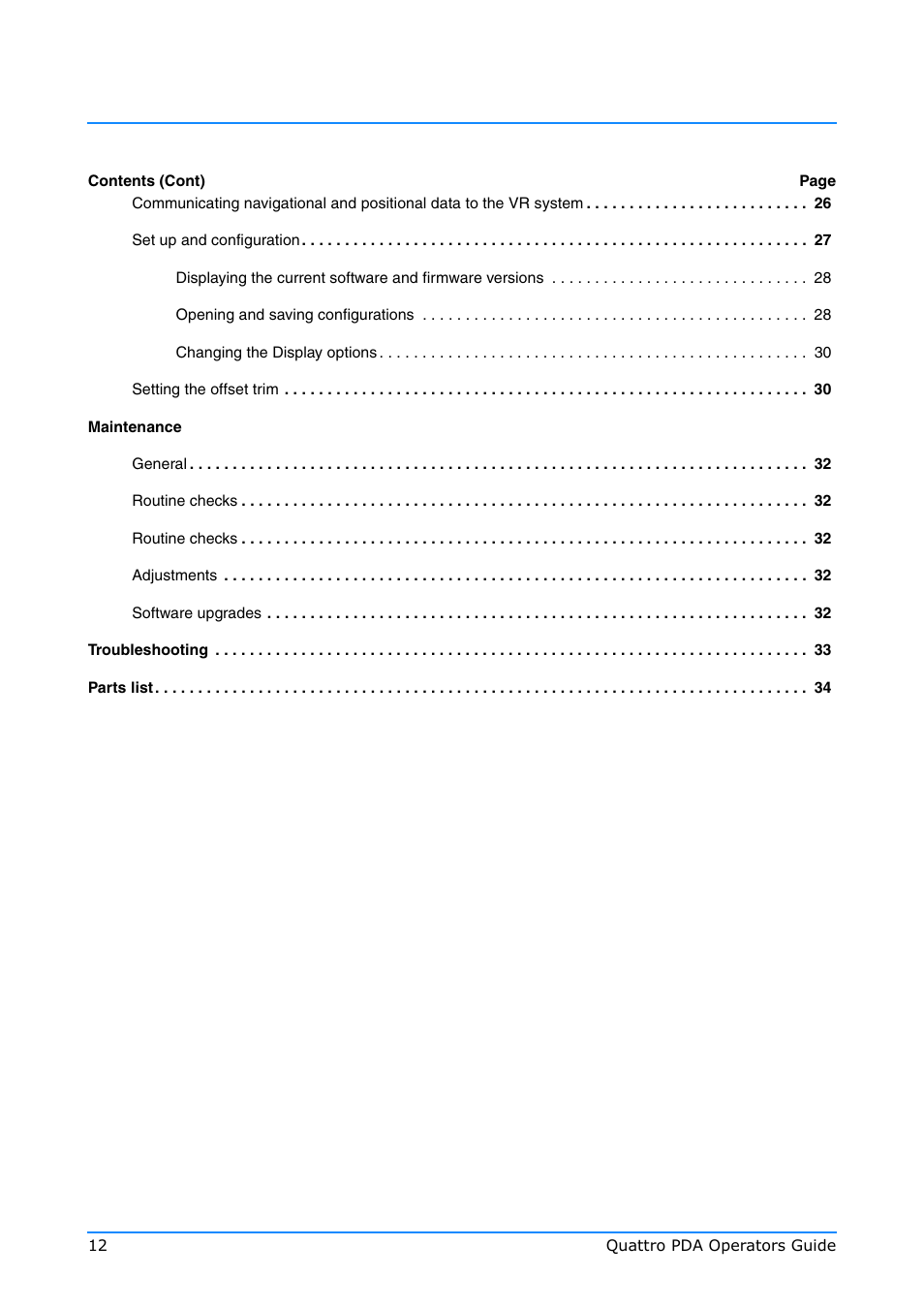 Vinten Radamec Quattro SE PDA User Manual | Page 14 / 36
