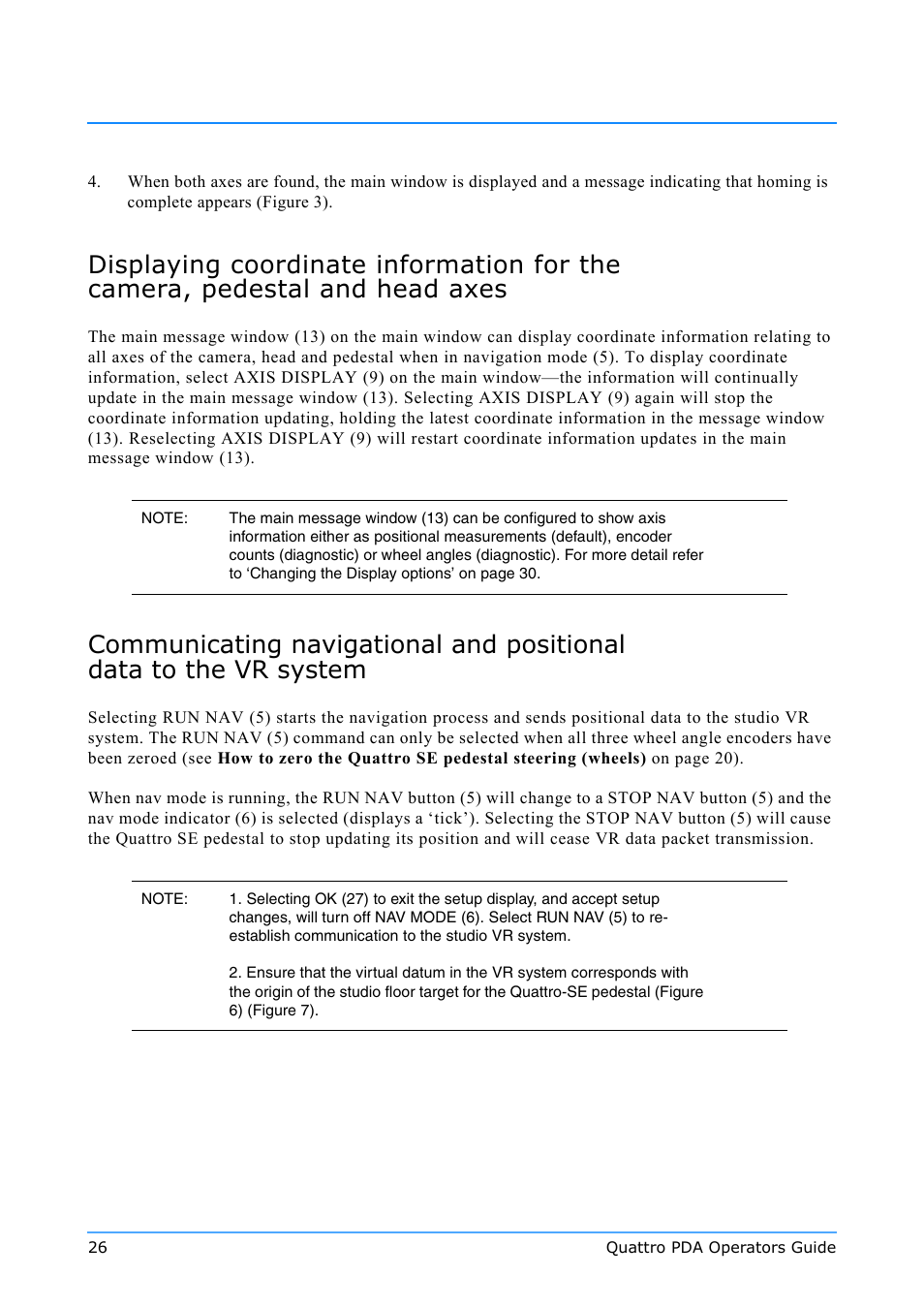 Vinten Radamec Quattro SE PDA User Manual | Page 28 / 36