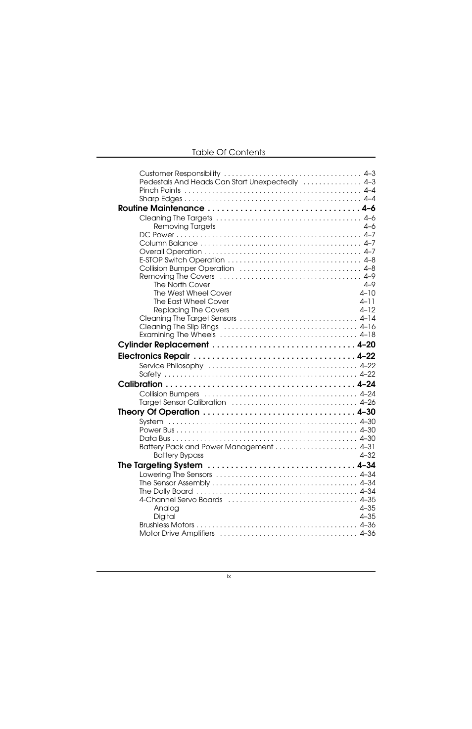 Vinten Radamec SP-2000 Pedestal User Manual | Page 9 / 106