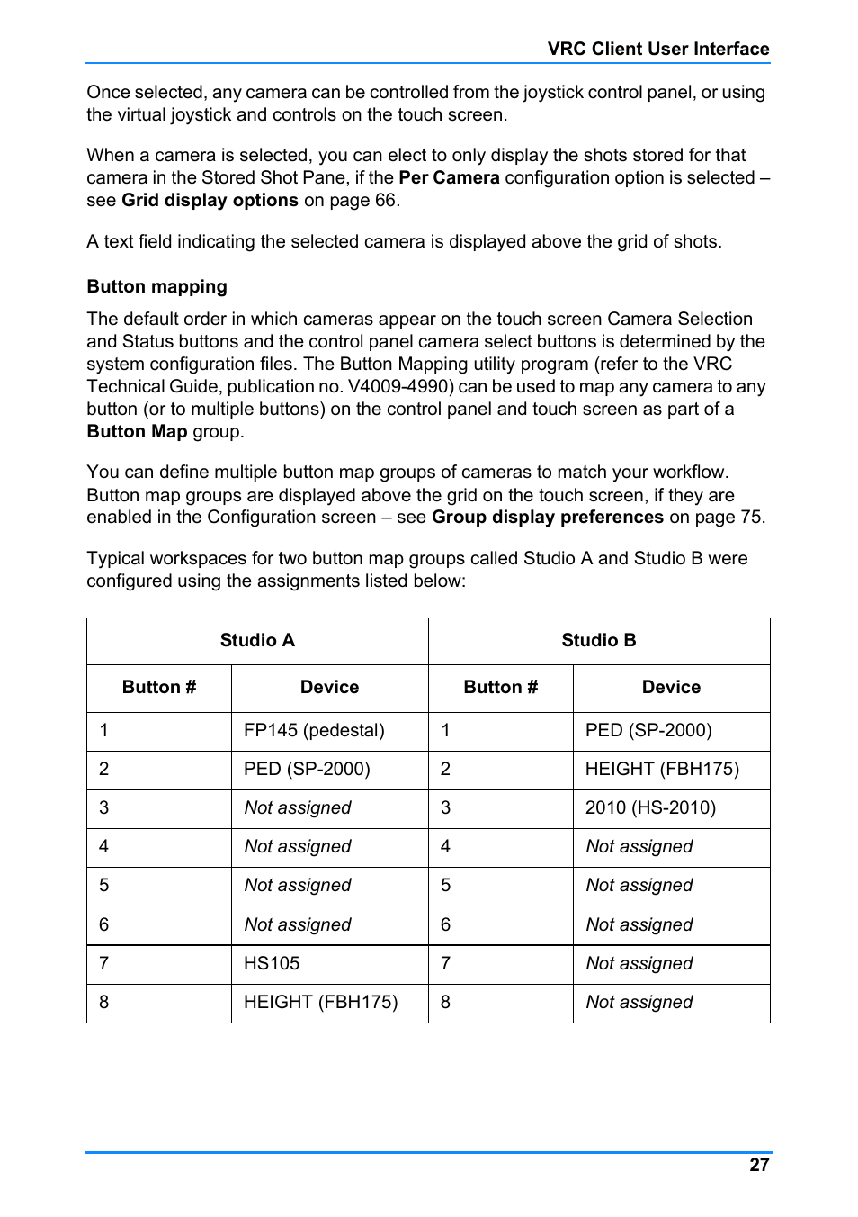 Vinten Radamec Control (VRC) User Manual | Page 28 / 100