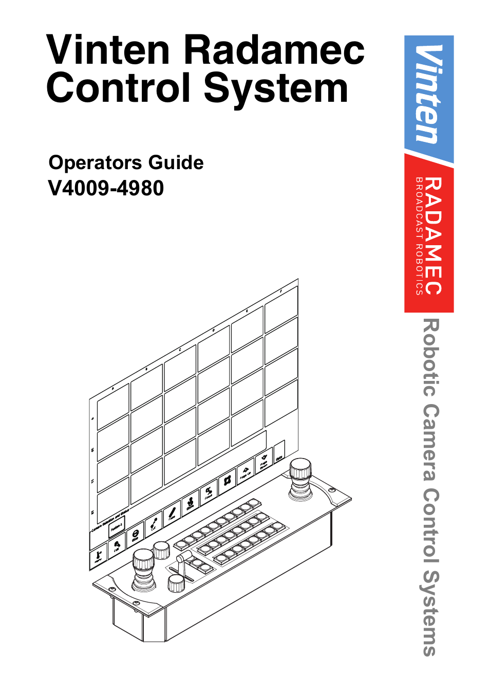 Vinten Radamec HDVRC User Manual | 70 pages