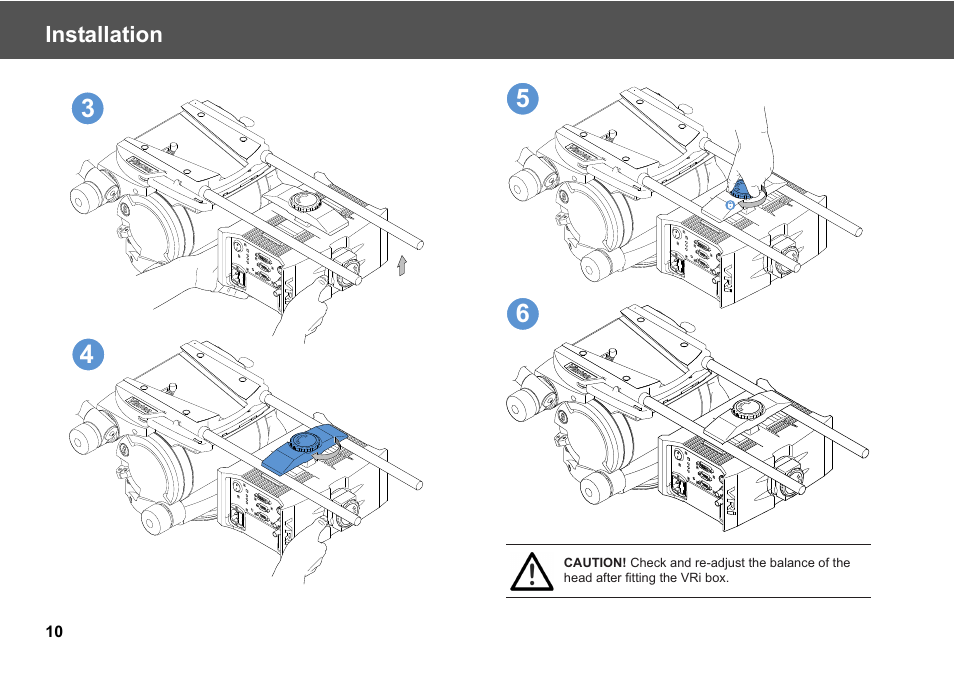Vinten Radamec Virtual Reality interface (VRi) User Manual | Page 12 / 24