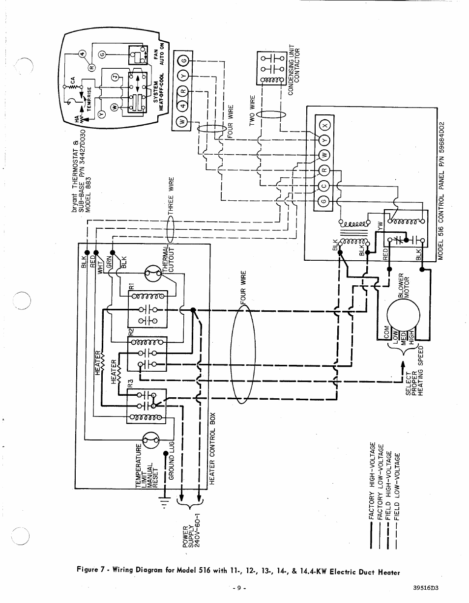 Bryant Model 516 User Manual | Page 9 / 9