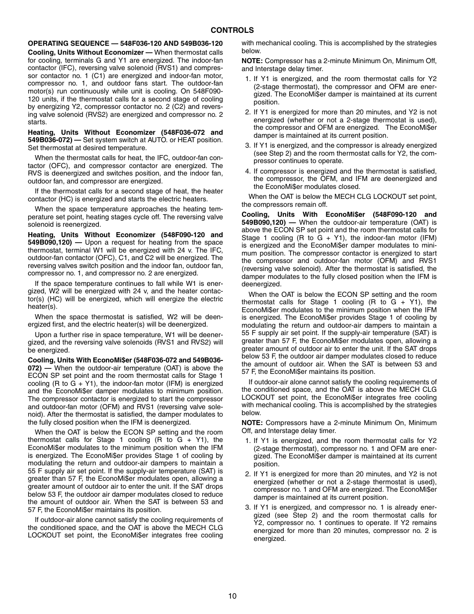 Bryant 548F User Manual | Page 10 / 122