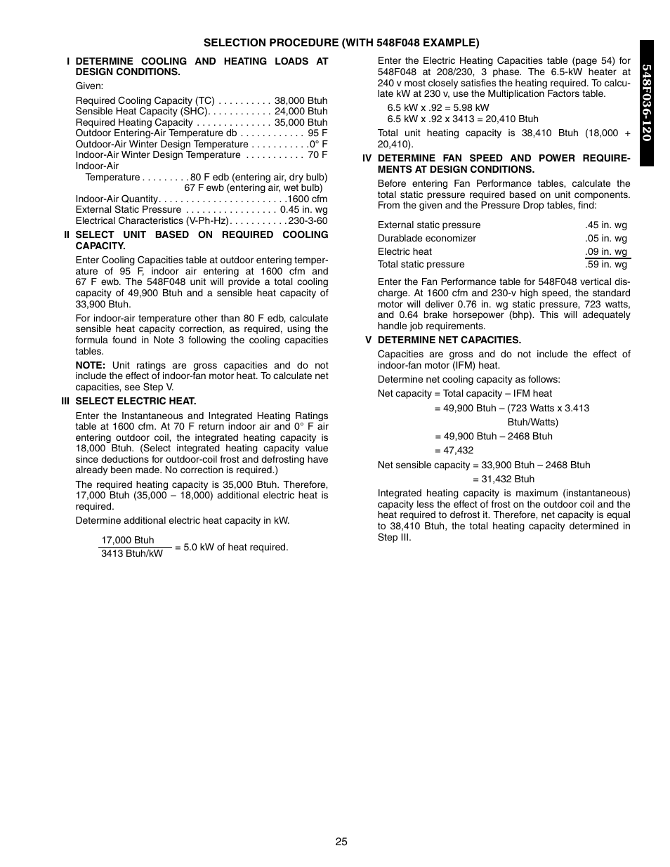 Bryant 548F User Manual | Page 25 / 122