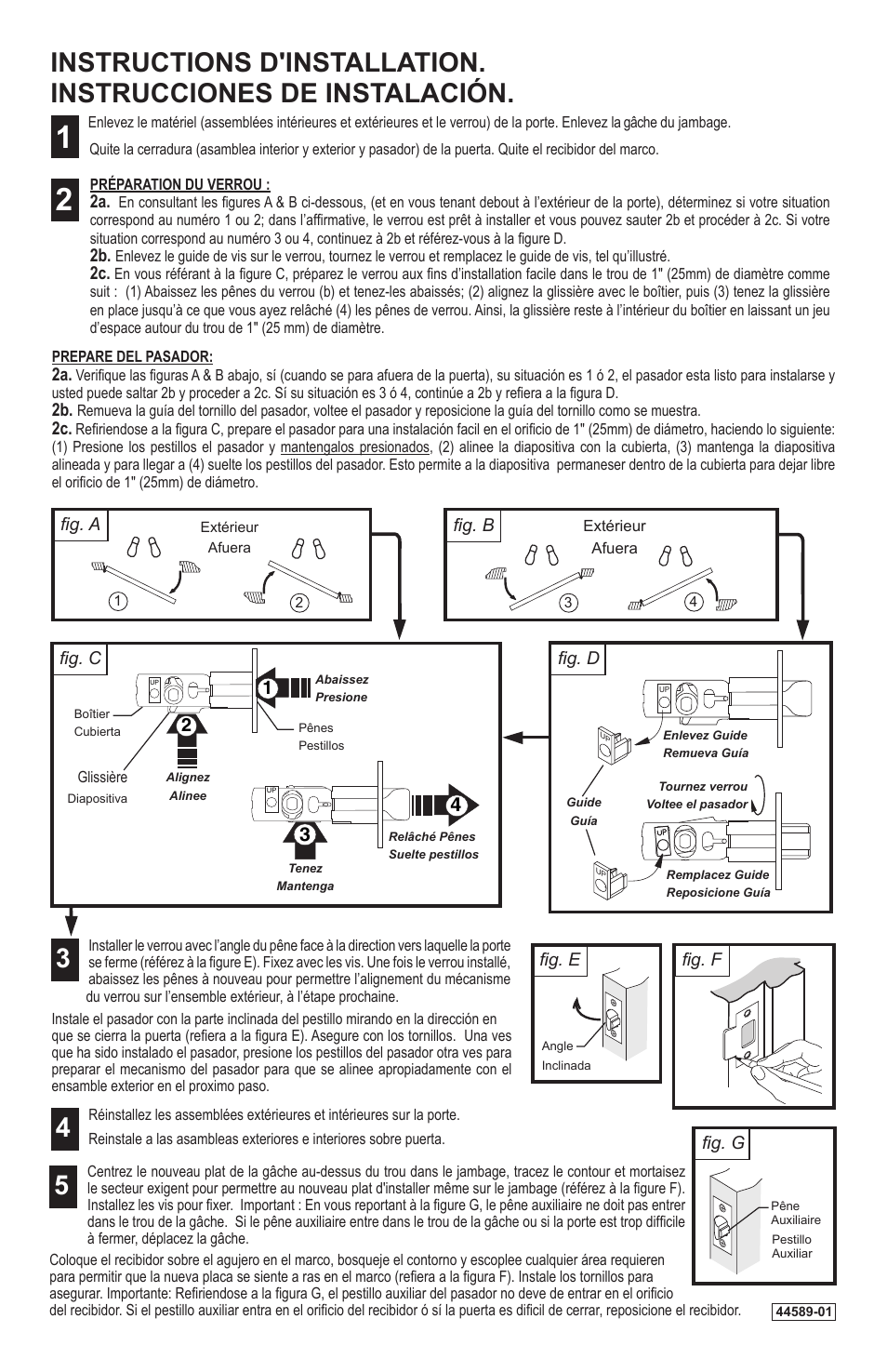 Weiser Gatelatch User Manual | Page 2 / 2