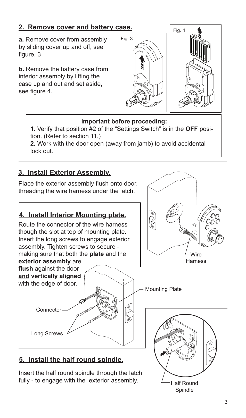 Weiser SmartCode Lever User Manual | Page 3 / 30