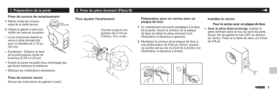 Weiser Powerbolt User Manual | Page 15 / 33