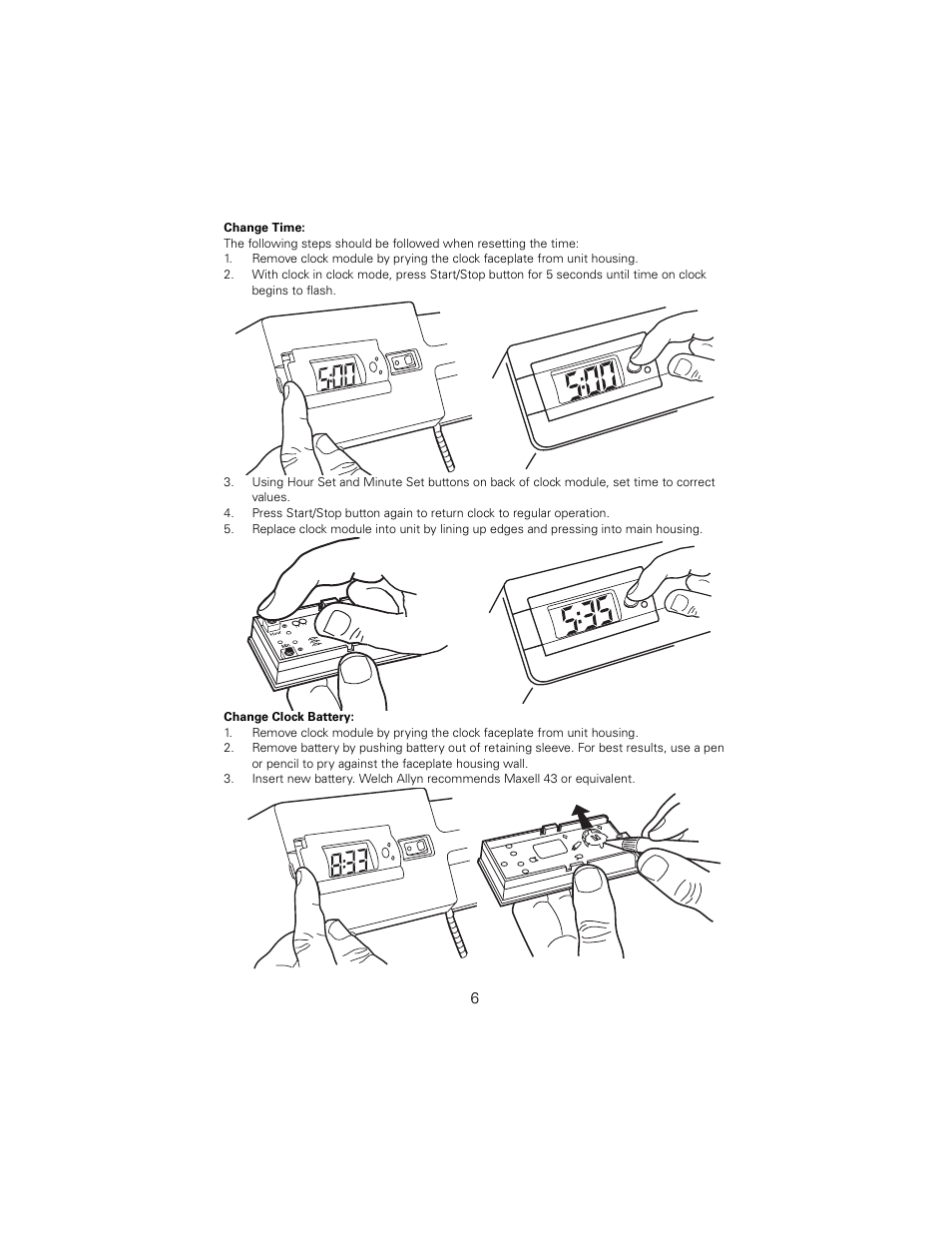 Welch Allyn 767 Diagnostic System - User Manual User Manual | Page 10 / 16