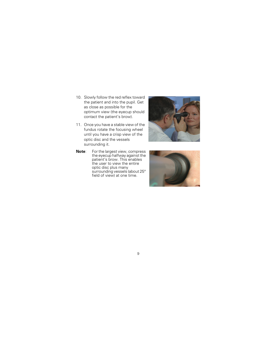 Welch Allyn 118 Series PanOptic Ophthalmoscope - User Manual User Manual | Page 13 / 28