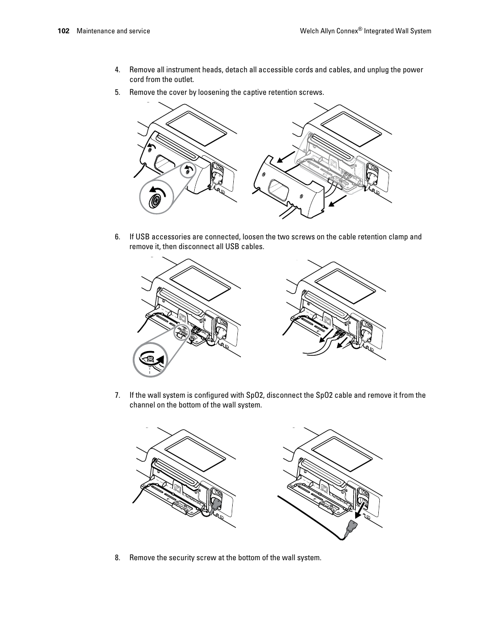 Welch Allyn Connex Integrated Wall System - User Manual User Manual | Page 108 / 161