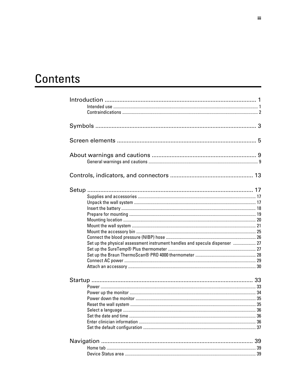 Welch Allyn Connex Integrated Wall System - User Manual User Manual | Page 3 / 161