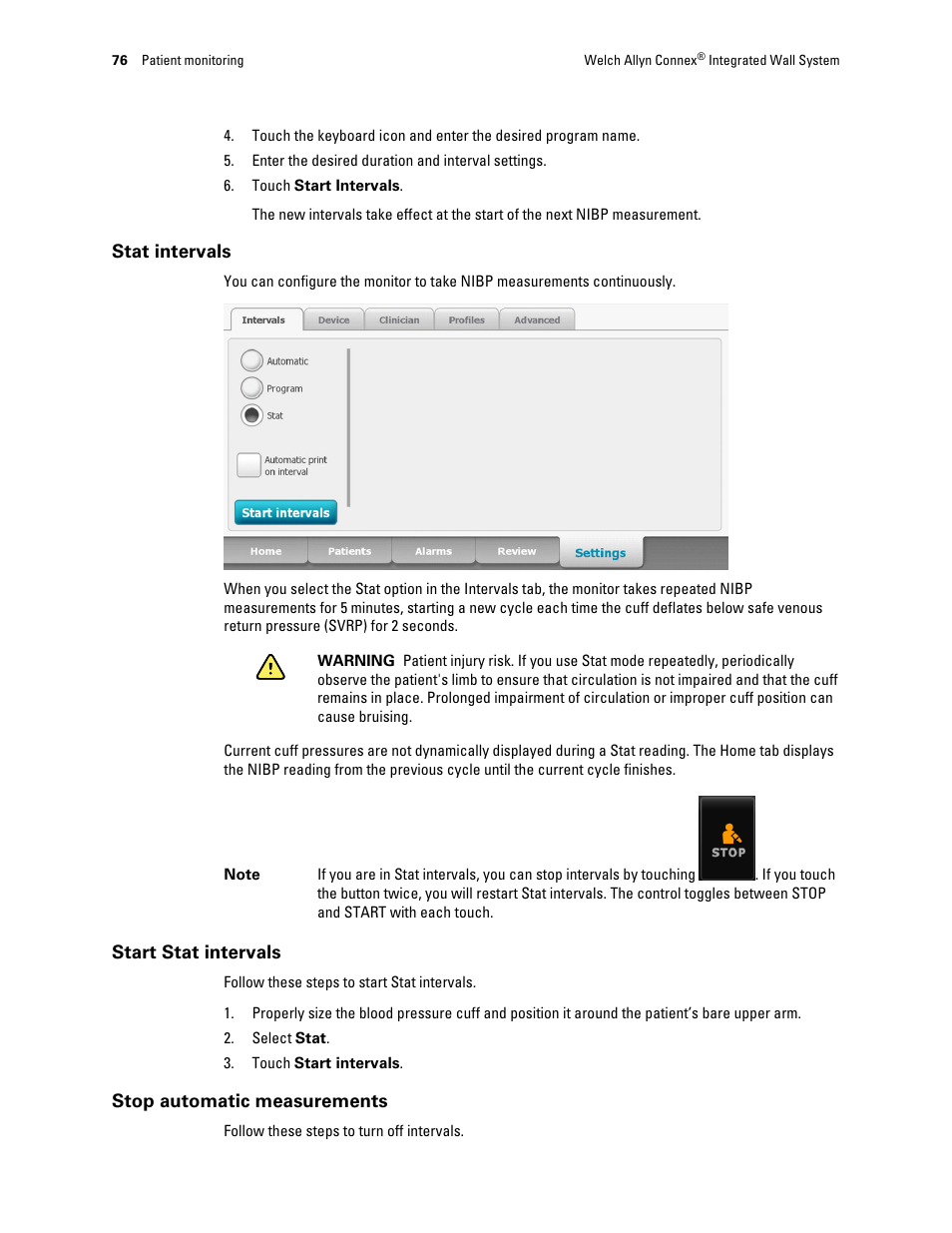 Welch Allyn Connex Integrated Wall System - User Manual User Manual | Page 82 / 161