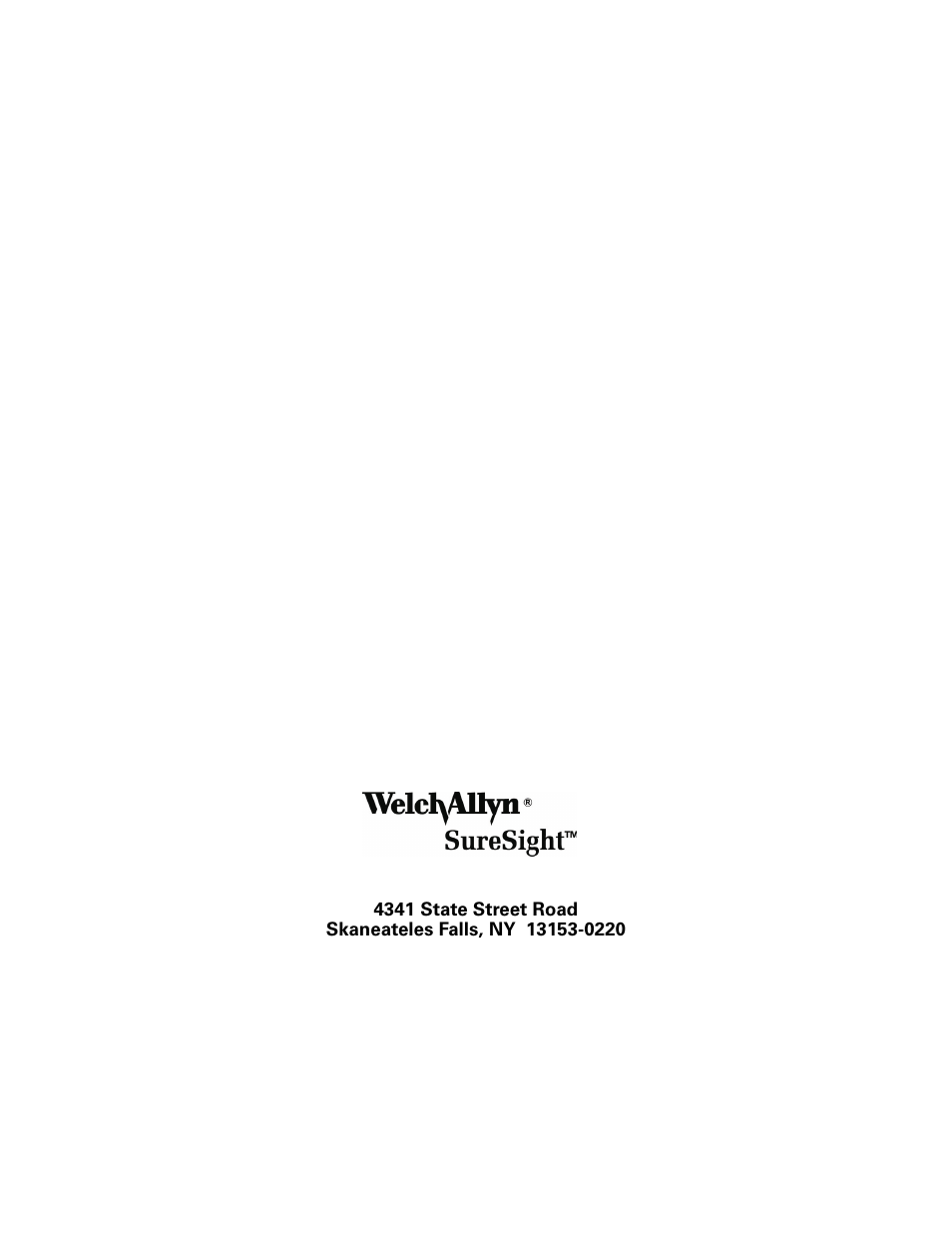 Welch Allyn SureSight Autorefractor - User Manual User Manual | Page 36 / 36
