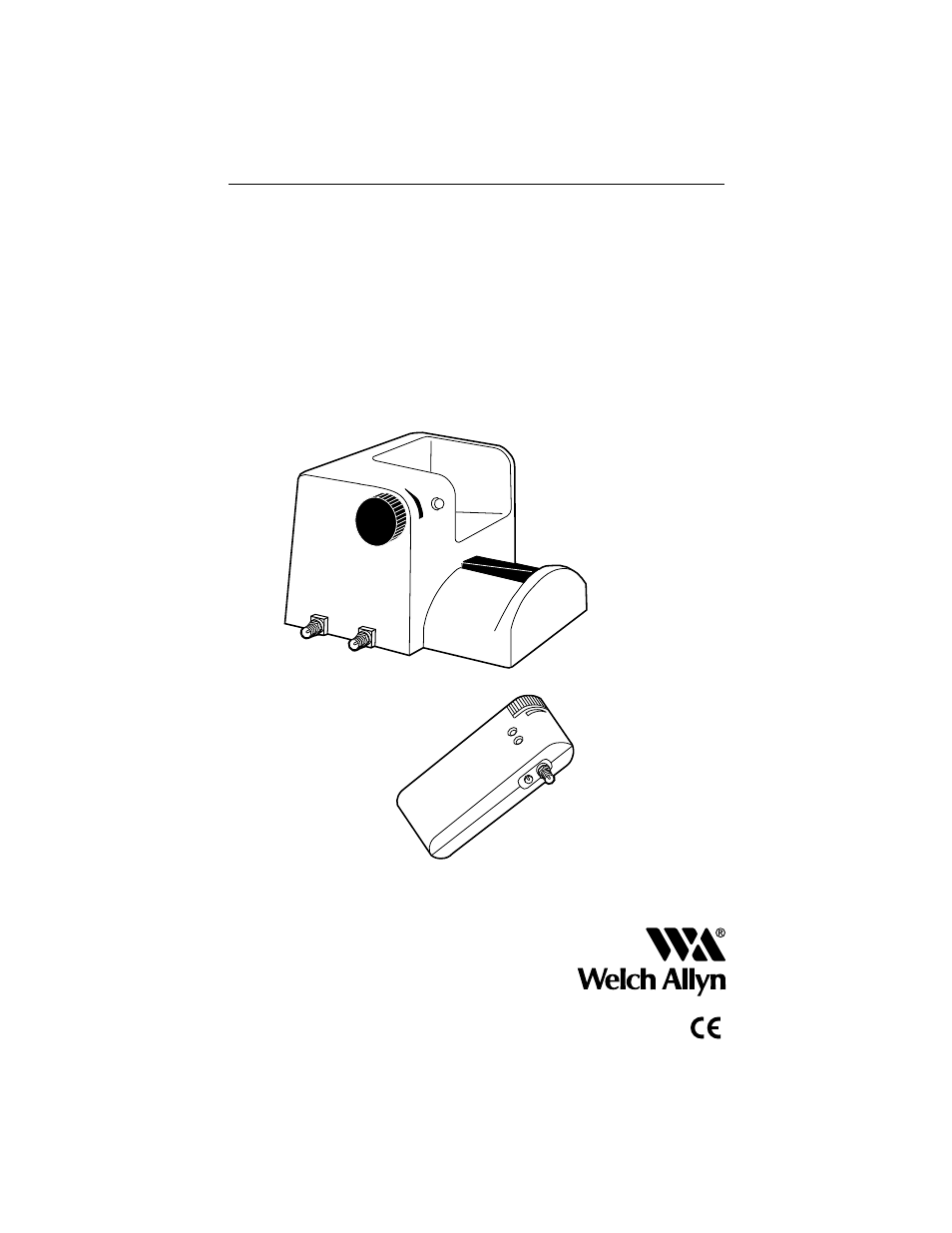 Welch Allyn 12500 Binocular Indirect Ophthalmoscope Power Source - User Manual User Manual | 12 pages