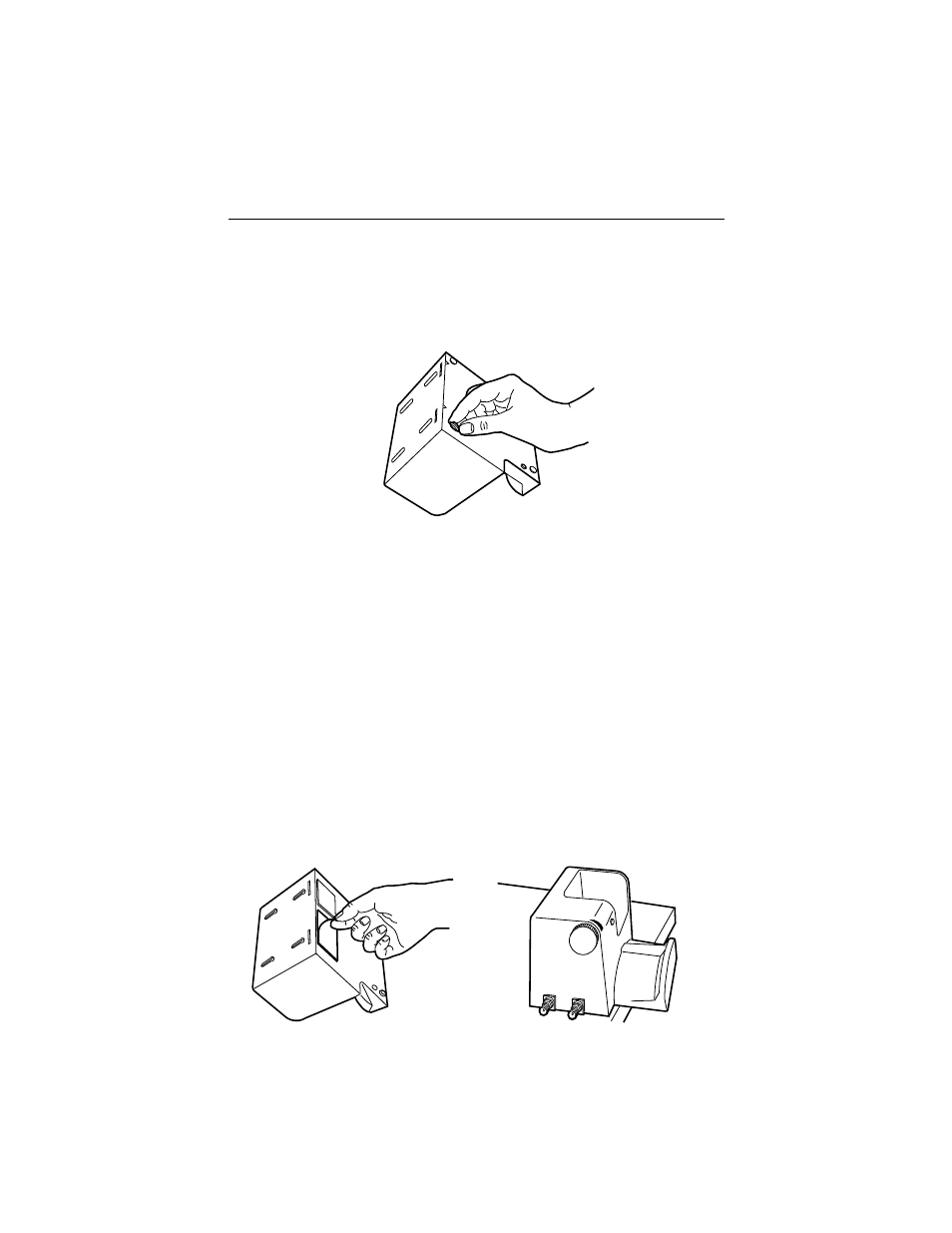 Desk top usage, Desk edge mounting | Welch Allyn 12500 Binocular Indirect Ophthalmoscope Power Source - User Manual User Manual | Page 4 / 12