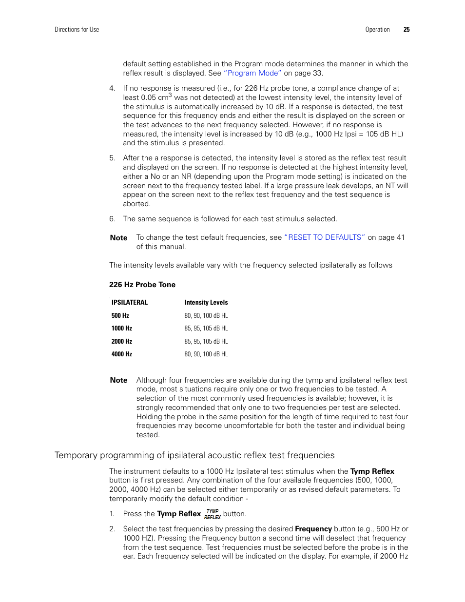 Welch Allyn TM286 Auto Tymp - User Manual User Manual | Page 29 / 72