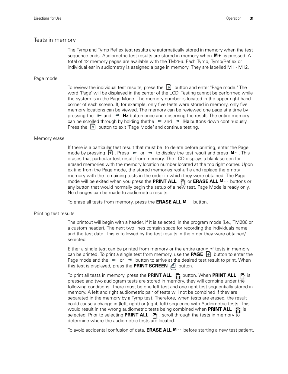 Welch Allyn TM286 Auto Tymp - User Manual User Manual | Page 35 / 72