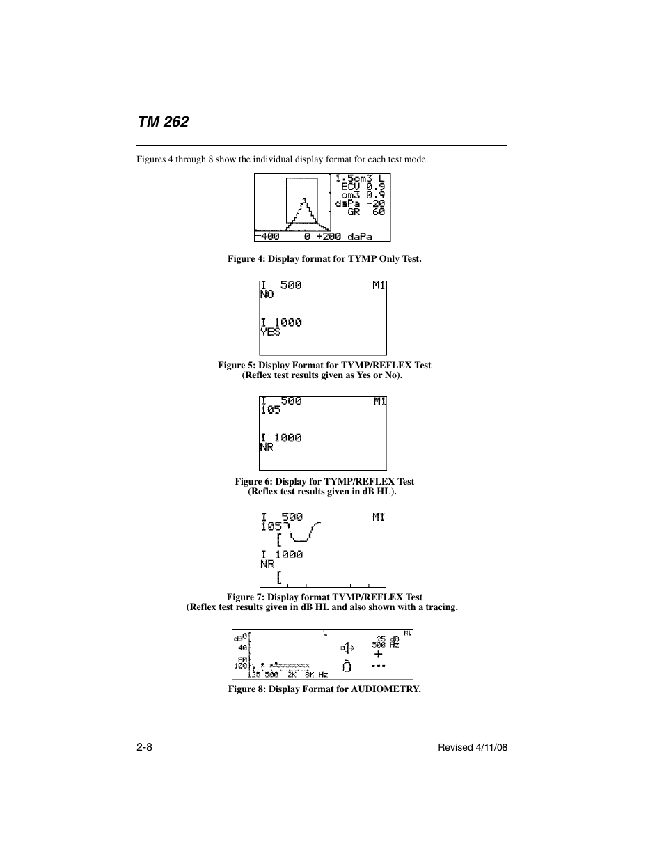 Tm 262 | Welch Allyn TM 262 Auto Tymp - User Manual User Manual | Page 26 / 92