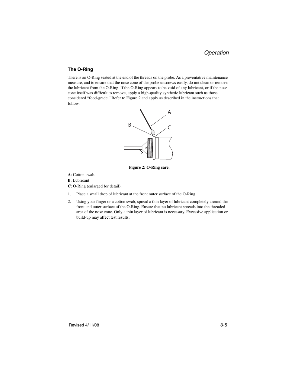 Operation | Welch Allyn TM 262 Auto Tymp - User Manual User Manual | Page 39 / 92