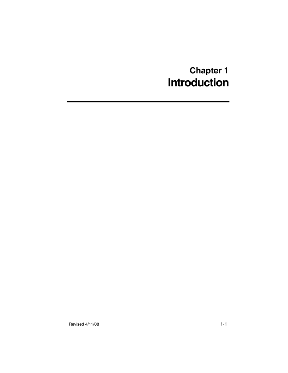 Introduction, Intr, Chapter 1 | Welch Allyn TM 262 Auto Tymp - User Manual User Manual | Page 9 / 92
