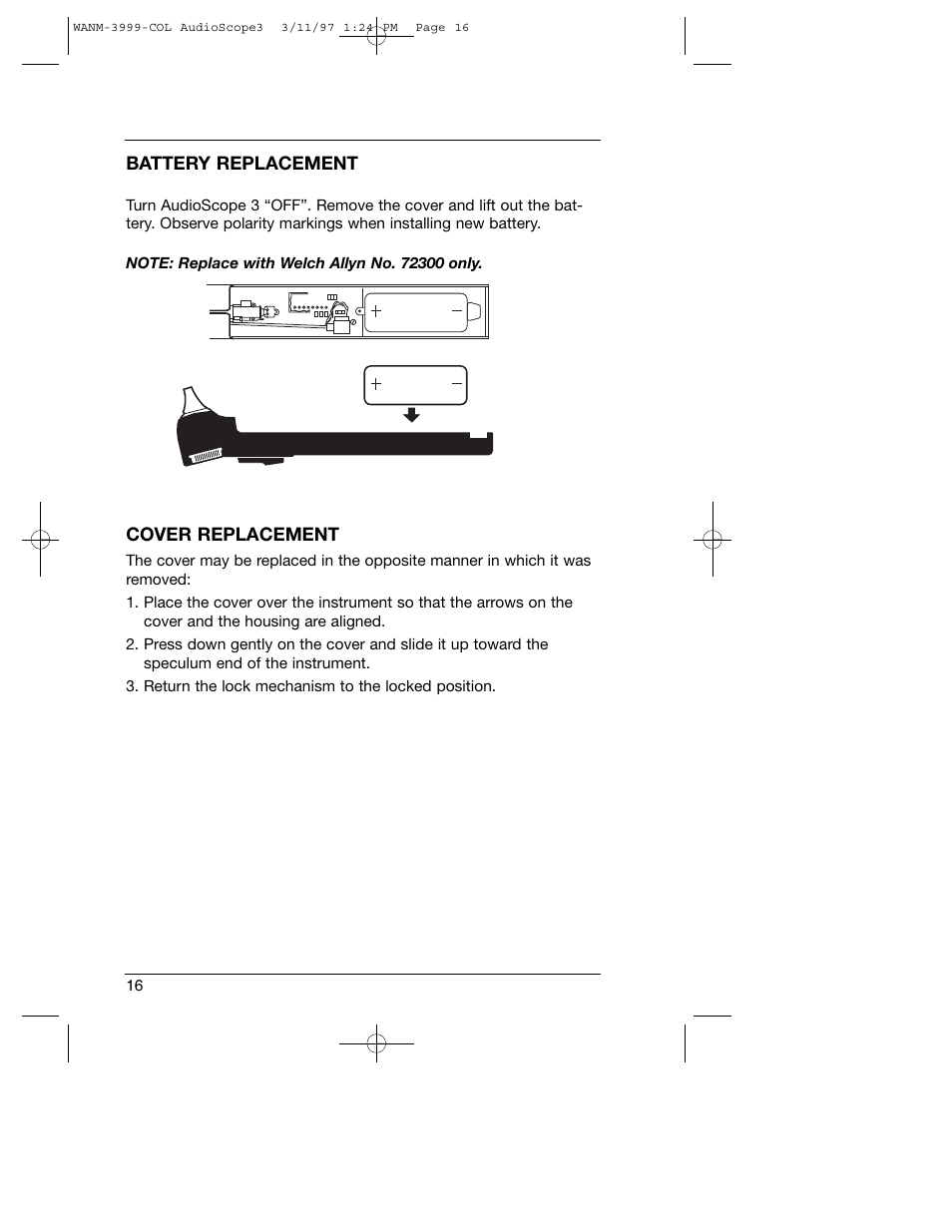 Welch Allyn Audioscope 3 Portable Screening Audiometer - User Manual User Manual | Page 18 / 32