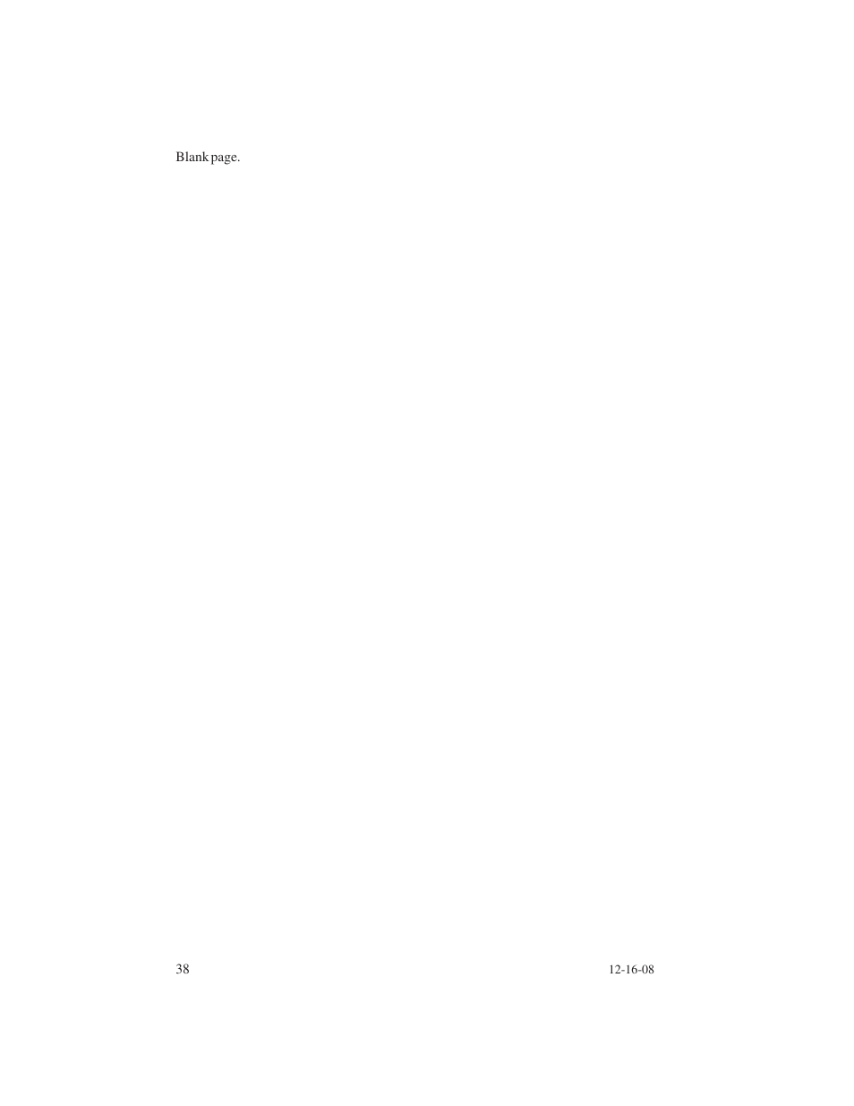 Welch Allyn AM 232 Manual Audiometer - User Manual User Manual | Page 38 / 38