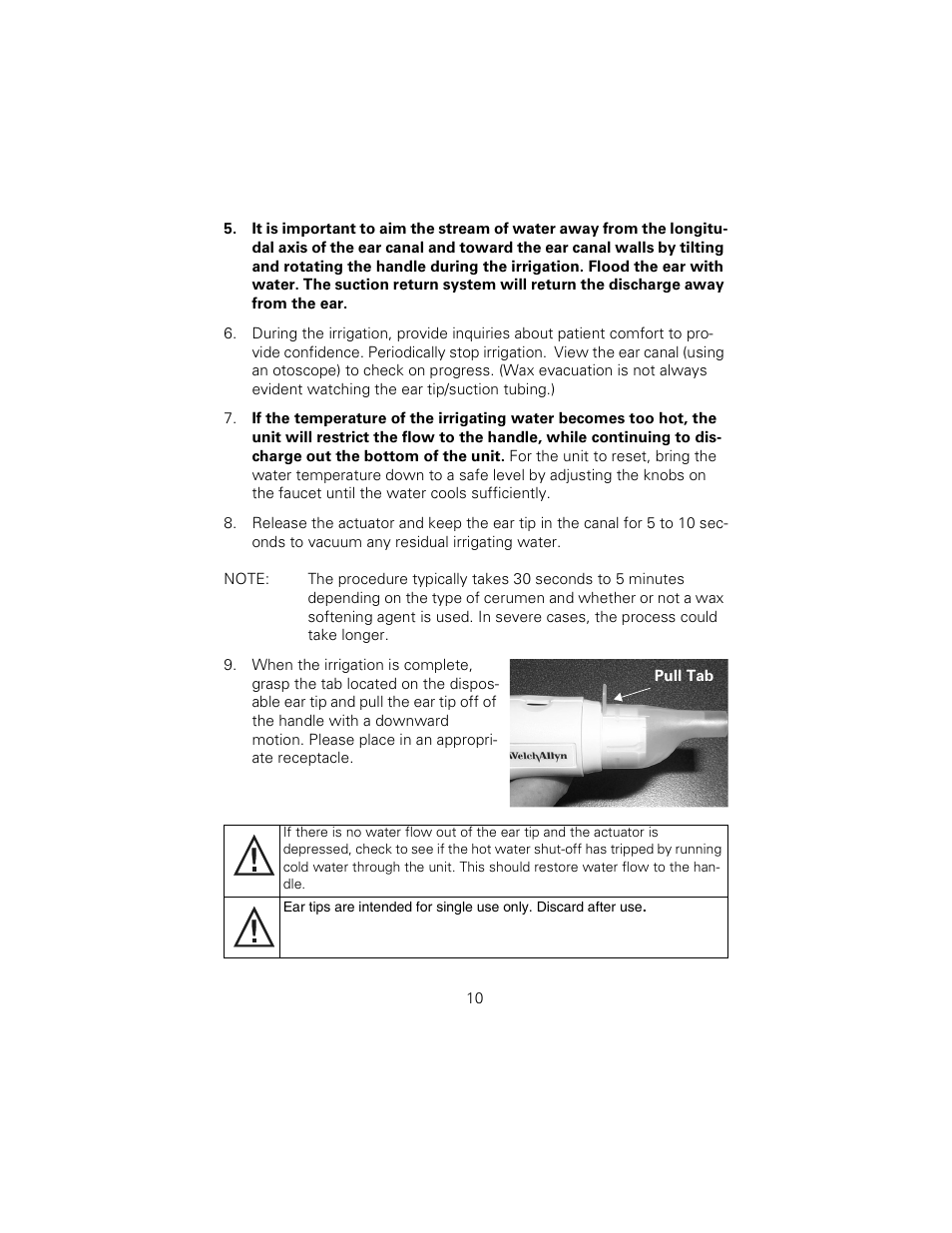 Welch Allyn Ear Wash System 29350 - User Manual User Manual | Page 14 / 28