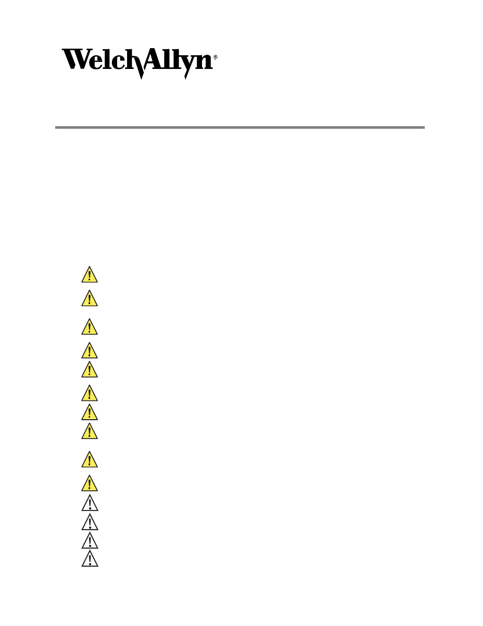 Welch Allyn Fiber optic laryngoscope blade assemblies - User Manual User Manual | 6 pages