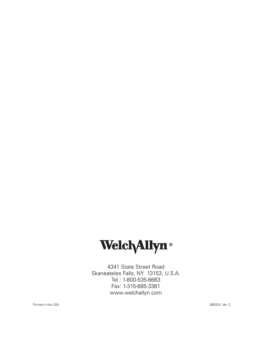 Welch Allyn Video Colposcope - User Manual User Manual | Page 48 / 48