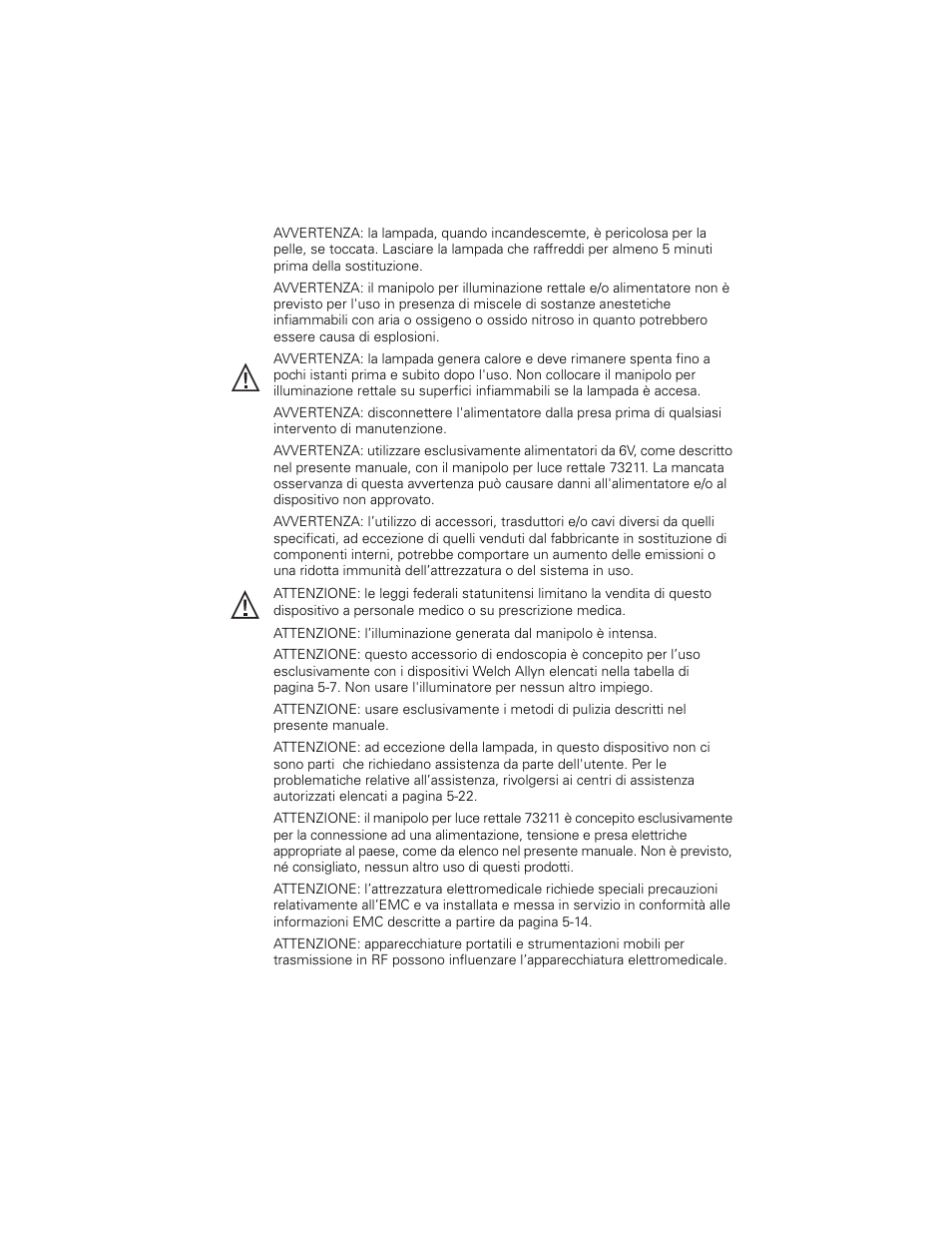 Welch Allyn 6V Power Supply, Rectal Light Handle - User Manual User Manual | Page 103 / 240