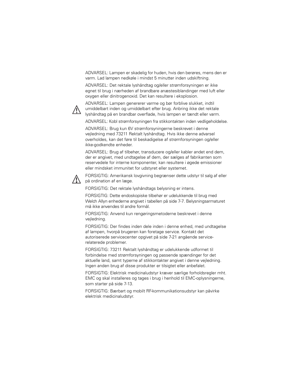 Welch Allyn 6V Power Supply, Rectal Light Handle - User Manual User Manual | Page 151 / 240