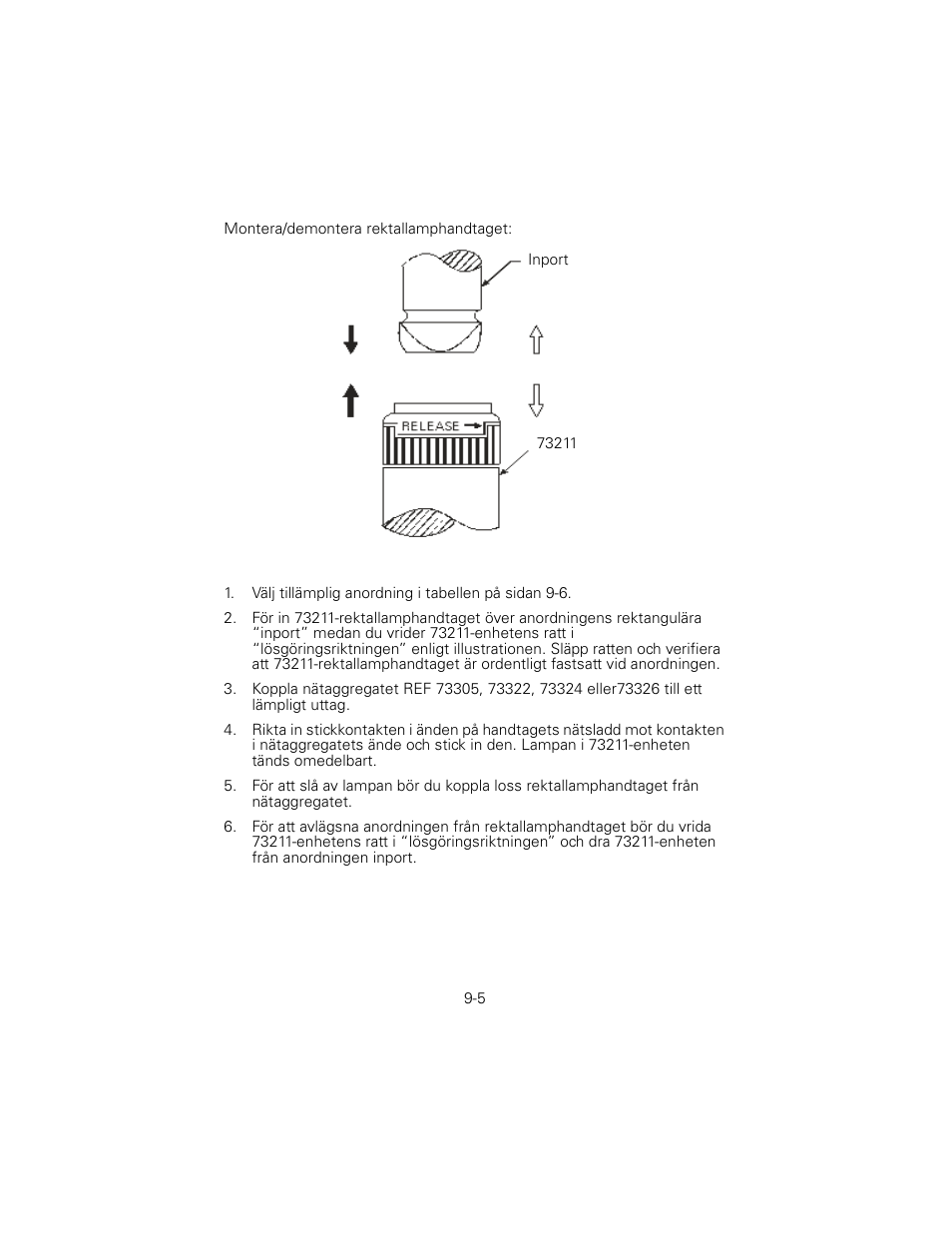 Welch Allyn 6V Power Supply, Rectal Light Handle - User Manual User Manual | Page 202 / 240