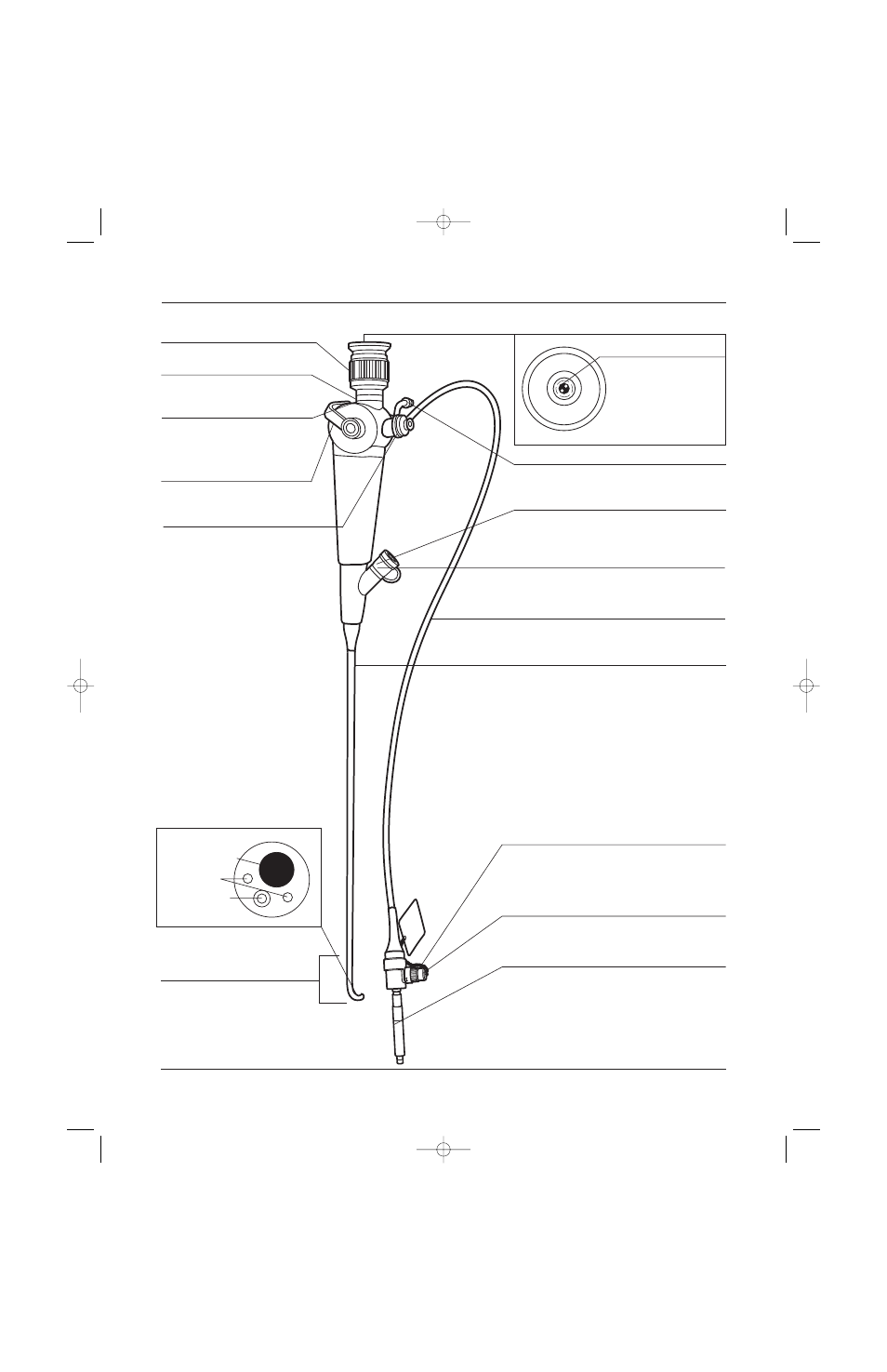 Nomenclature and function, Fiberscope | Welch Allyn Fl-100 Intubating Fiberscope - User Manual User Manual | Page 6 / 32