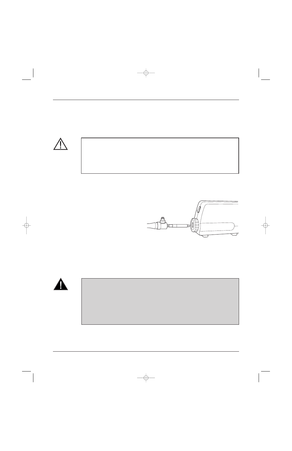 Preparation and inspection, Inspection of light source, Preparation and inspection for use | Welch Allyn Fl-100 Intubating Fiberscope - User Manual User Manual | Page 9 / 32