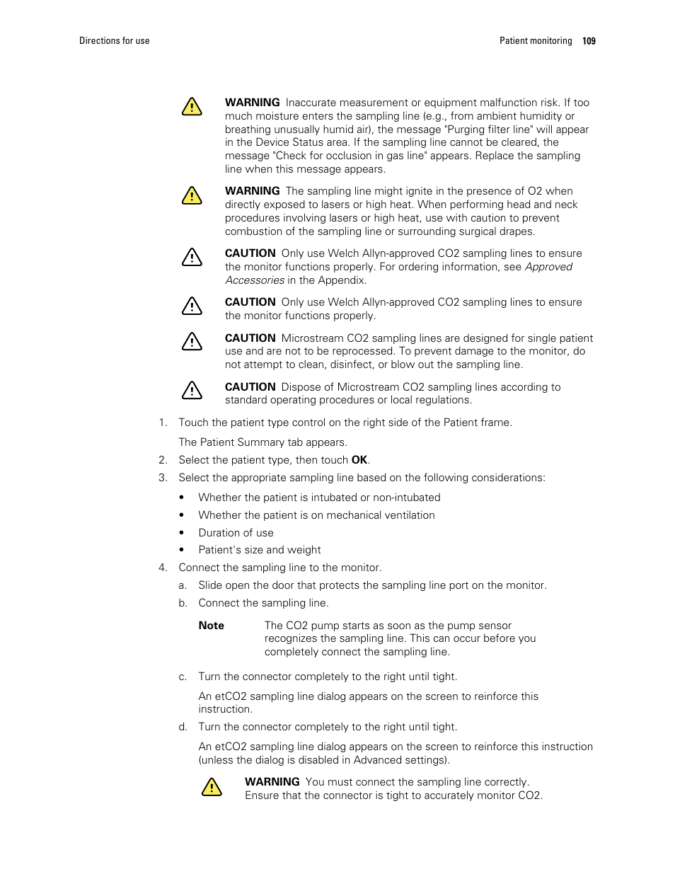 Welch Allyn 6000 Series Connex Vital Signs Monitor - User Manual User Manual | Page 115 / 245